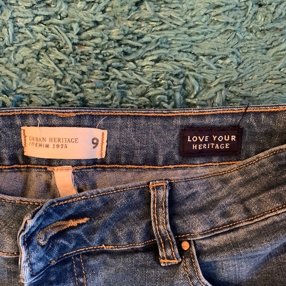 Urban Heritage Jean Shorts Size 9 - Picture 4 of 4